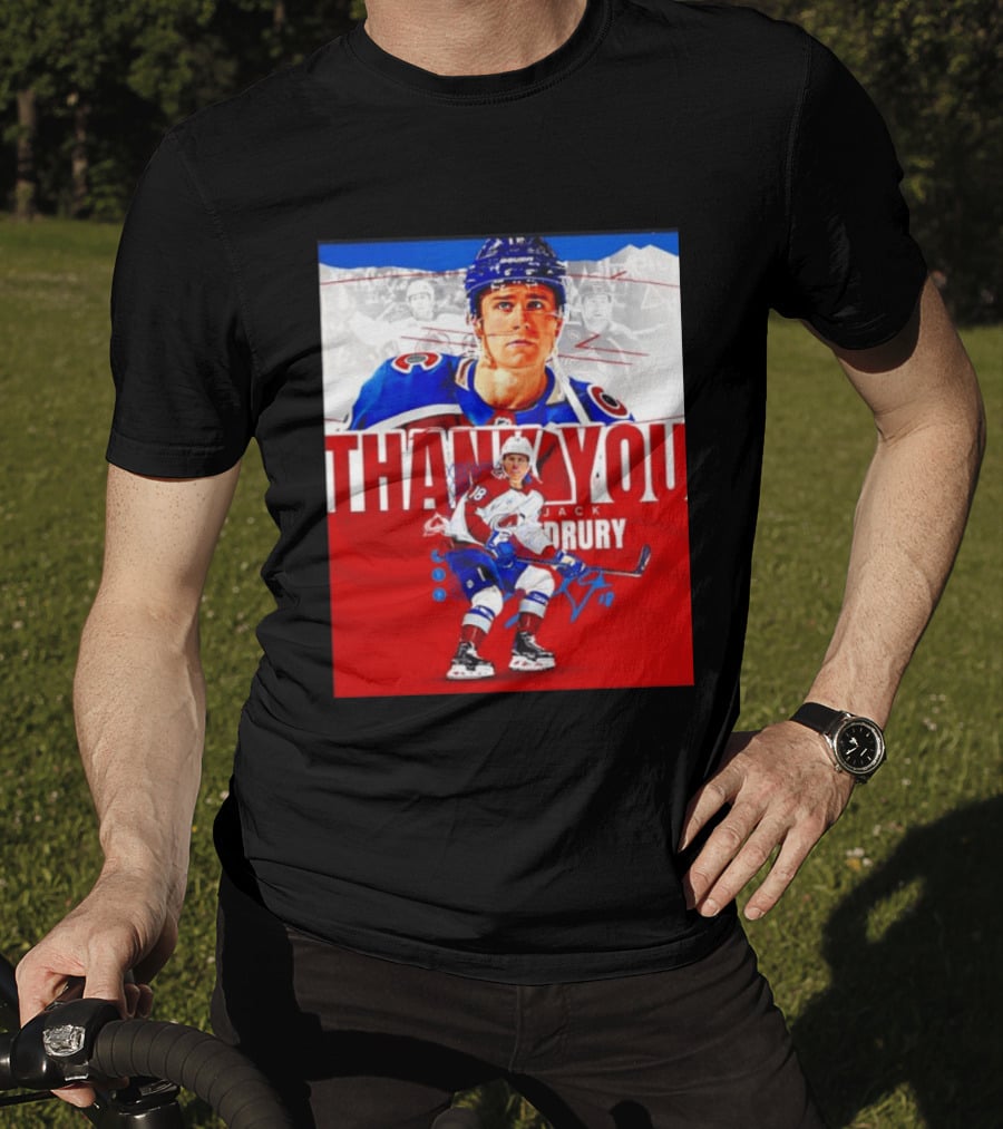Jack Drury Thank You Colorado Avalanche T-Shirt