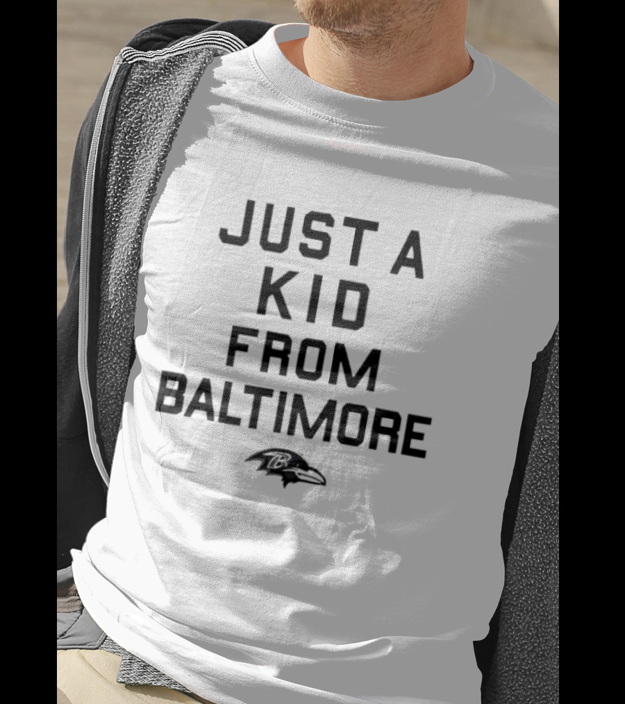 Just A Kid From Baltimore Ravens T-Shirt