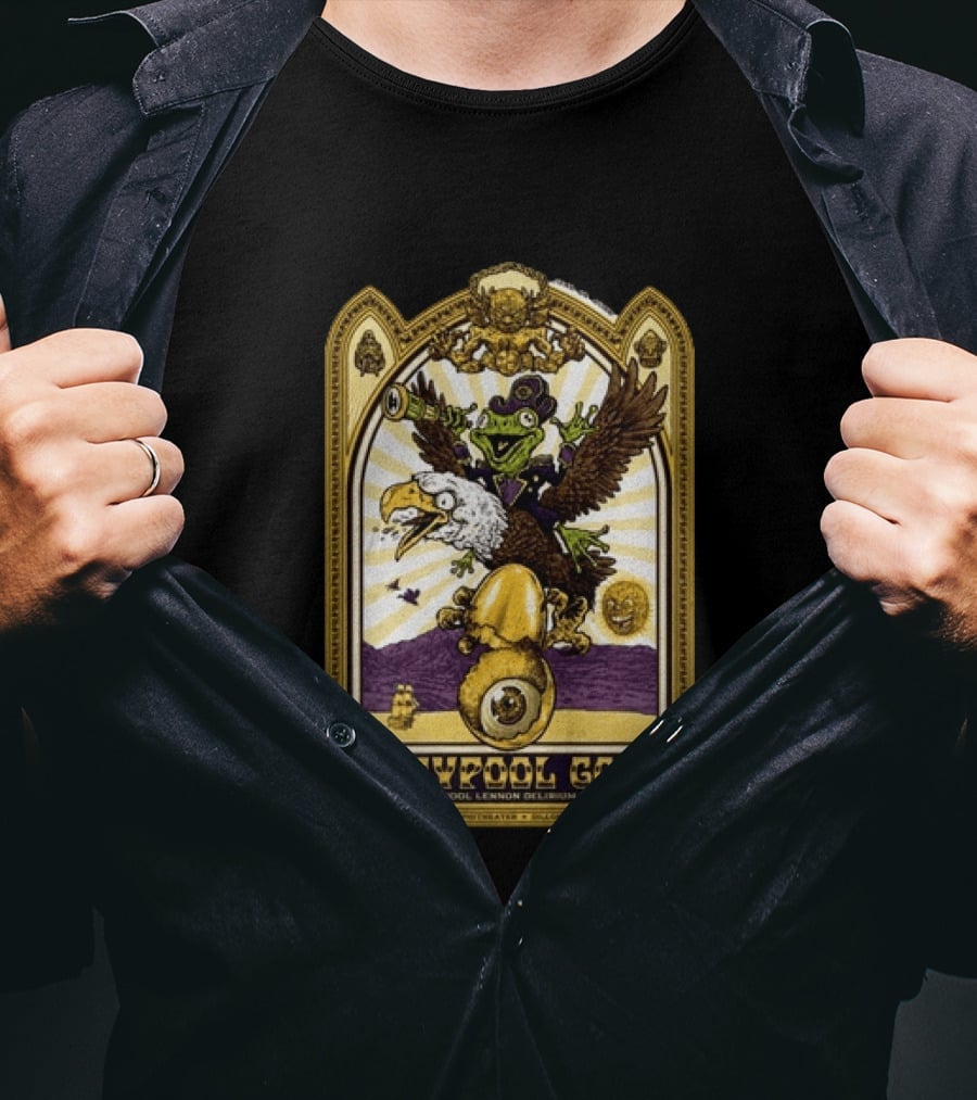 Primus Claypool Lennon Delirium Frog Brigade Dillon Amphitheater 6 28 2026 T-Shirt
