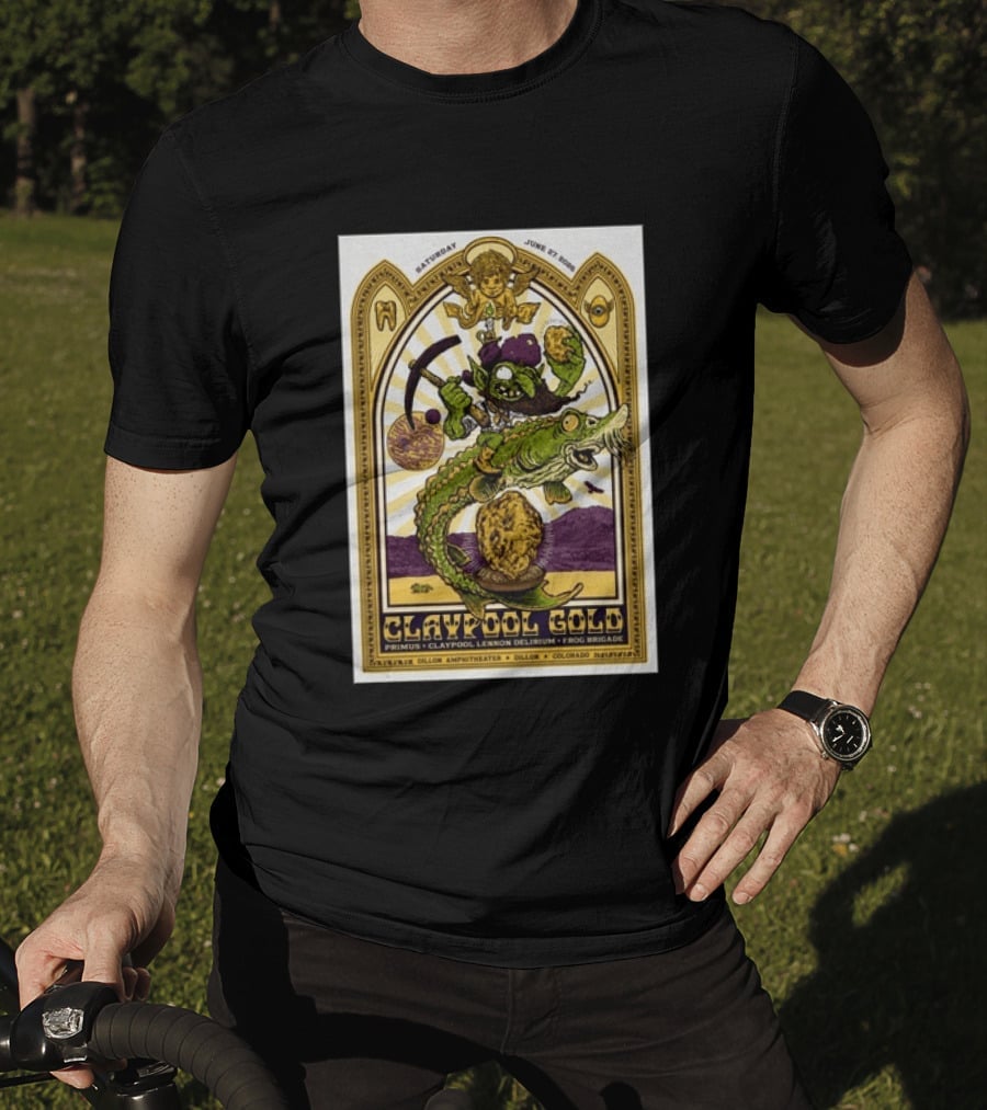Primus Claypool Lennon Delirium Frog Brigade Dillon Amphitheater June 27 2026 T-Shirt