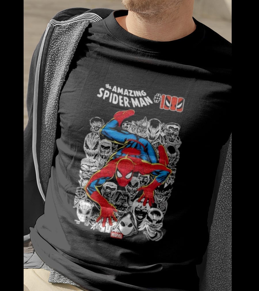 Amazing Spider Man 1000 Villains Marvel Collection T-Shirt