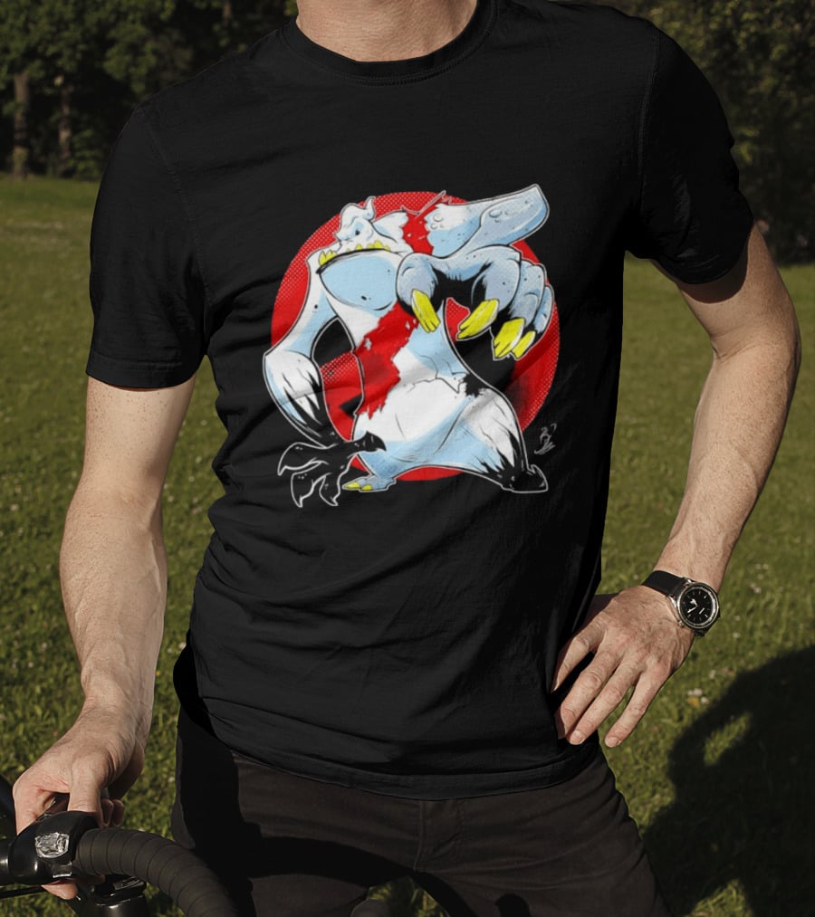 Stay Puft Marshmallow Man Angry Kaiju Ghostbusters Monster Claws T-Shirt