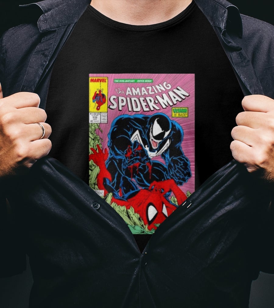 The Amazing Spider Man 316 Venom Is Back Marvel Comic Book Cover T-Shirt
