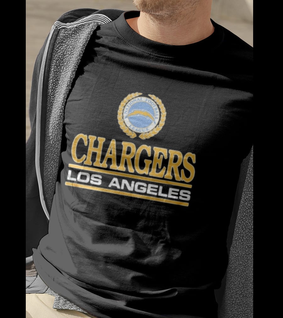 Los Angeles Chargers National Football League Crest Chargers Los Angeles T-Shirt