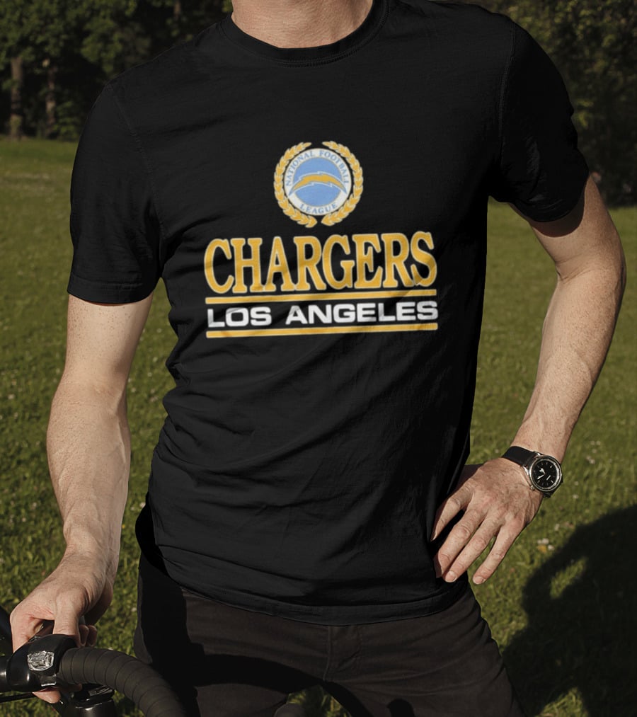 Los Angeles Chargers National Football League Crest Chargers Los Angeles T-Shirt