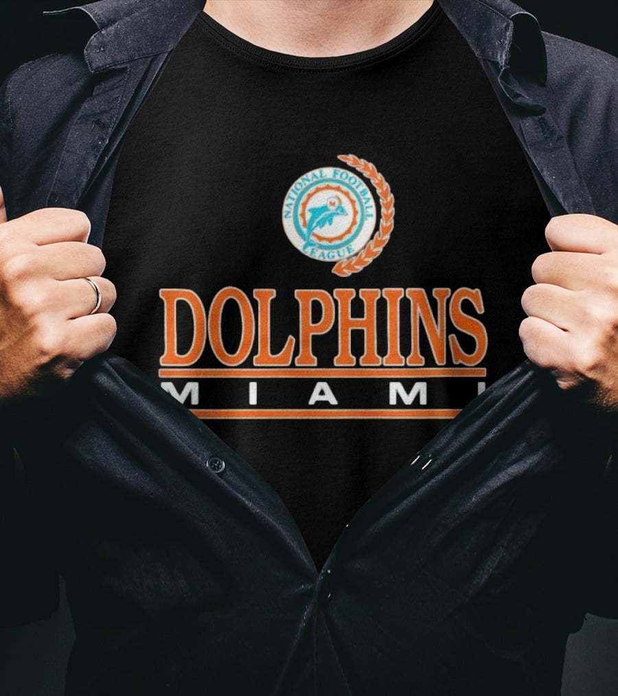 Miami Dolphins National Football League Crest T-Shirt