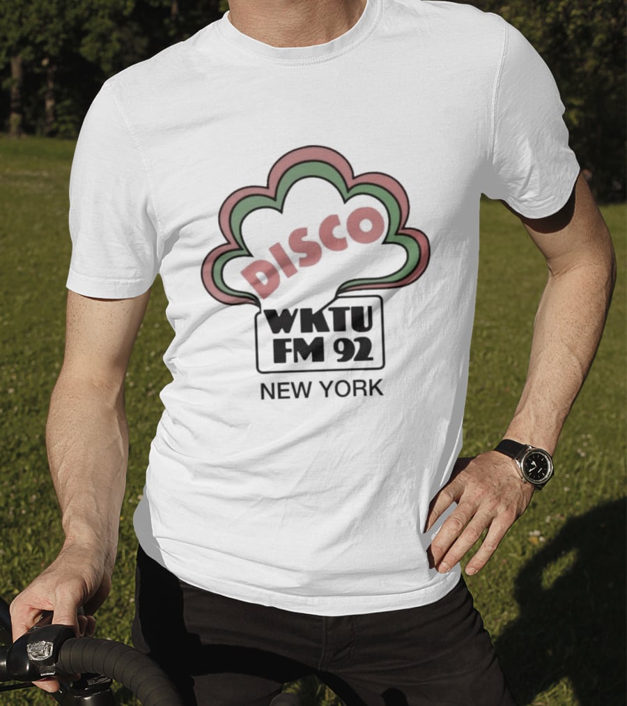 Disco WKTU FM 92 New York Radio Station T-Shirt