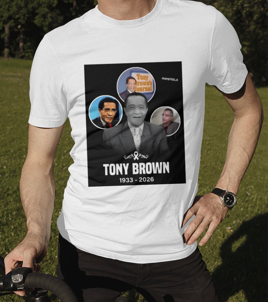 Tony Brown's Journal 1933 2026 ANIMEFEELS T-Shirt