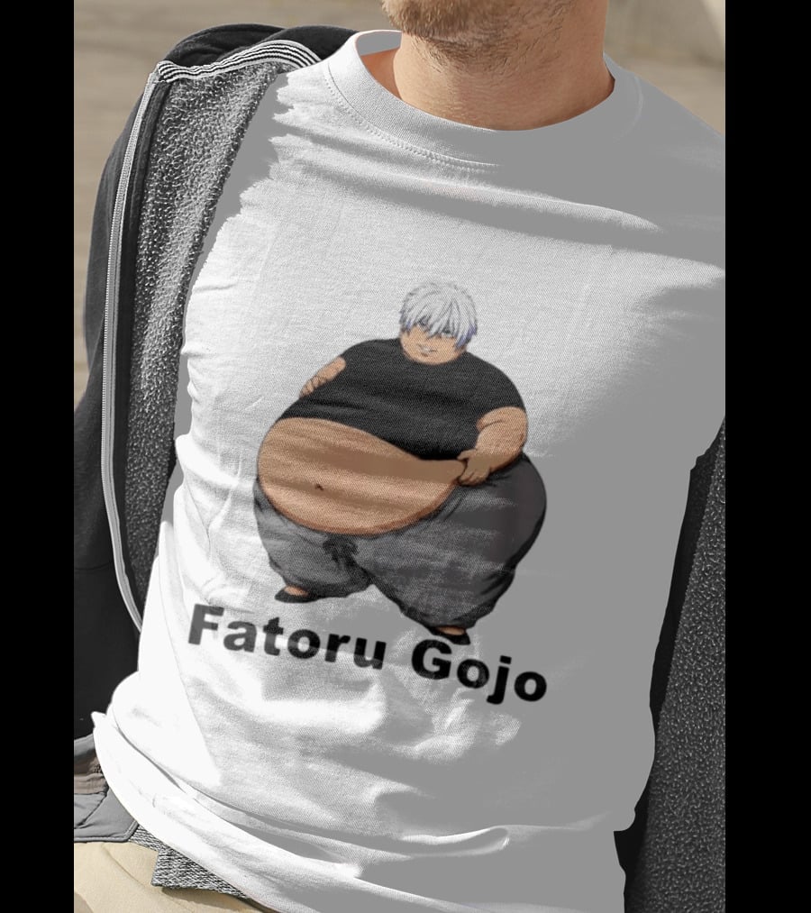 Satoru Gojo Jujutsu Kaisen Fatoru Gojo Meme Character Fan Favorite Humor T-Shirt