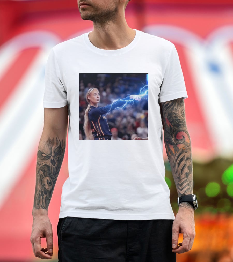 Sophie Cunningham Lightning Power Basketball Stars T-Shirt