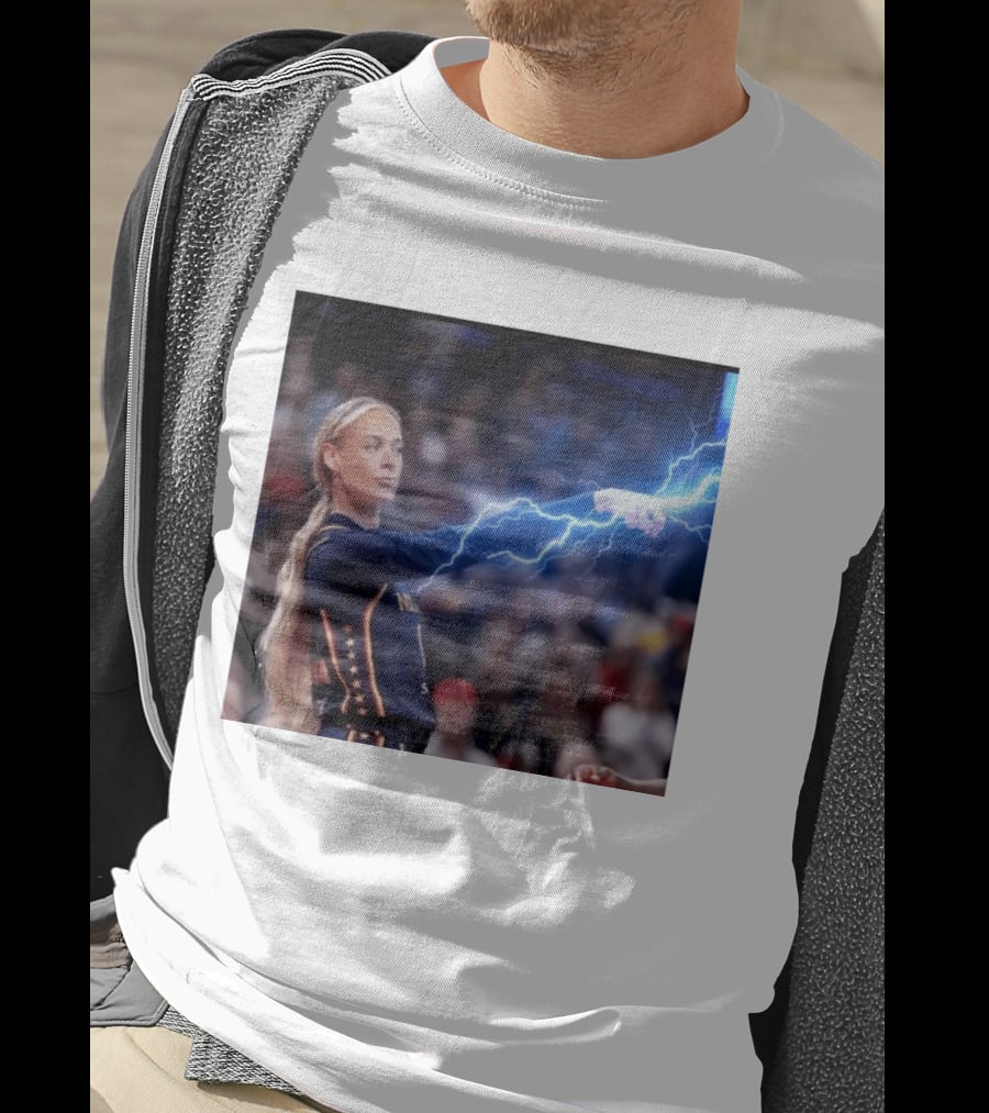 Sophie Cunningham Lightning Power Basketball Stars T-Shirt