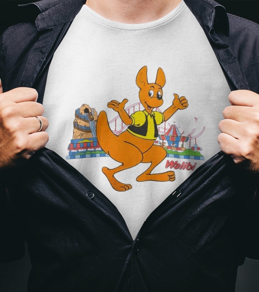 Walibi Kangaroo Roller Theme Park Adventure T-Shirt