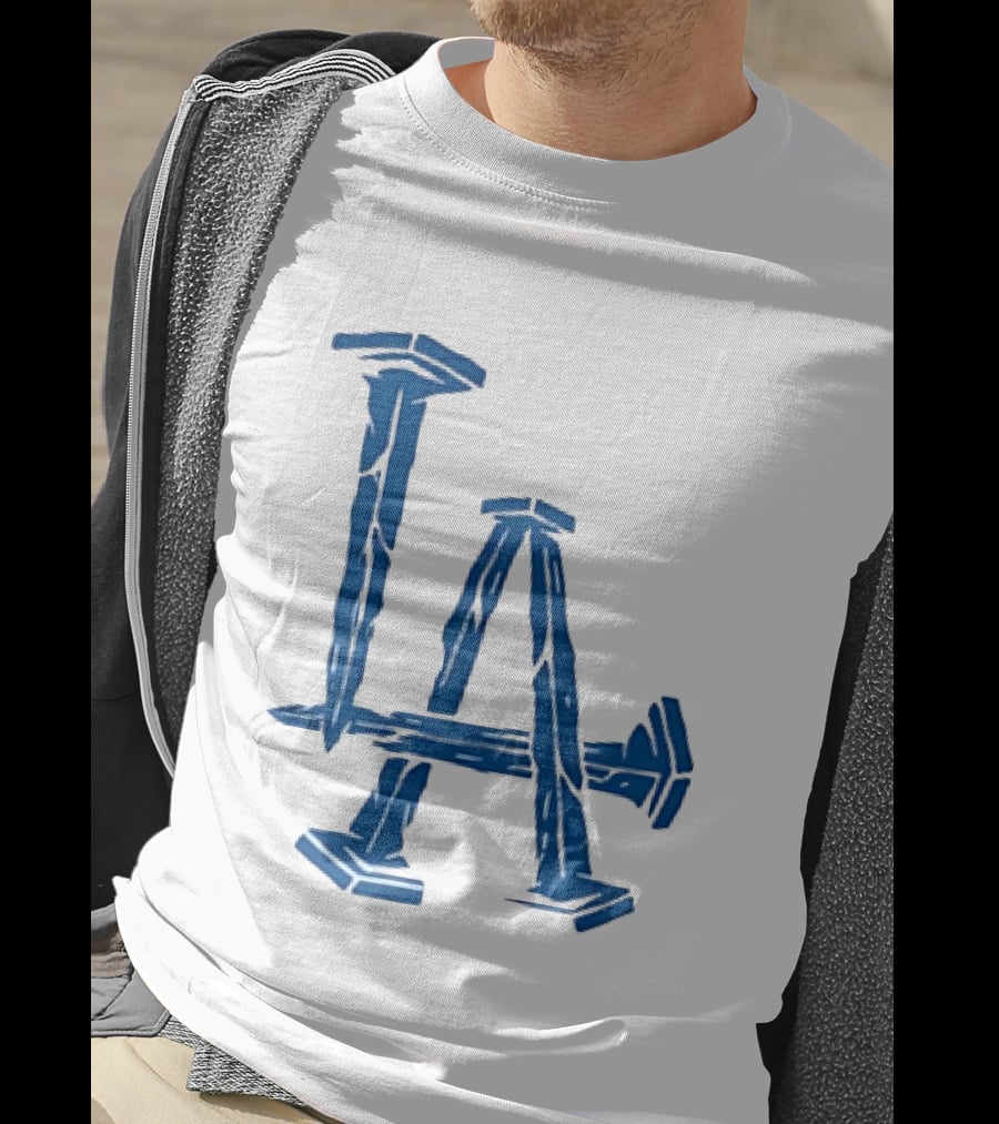 Los Angeles Dodgers LA Nails Baseball Team T-Shirt