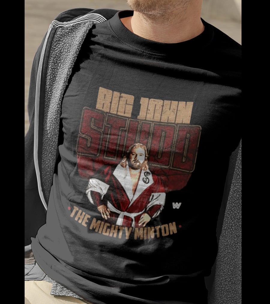 Big John Studd The Mighty Minton Wrestling Legend W T-Shirt
