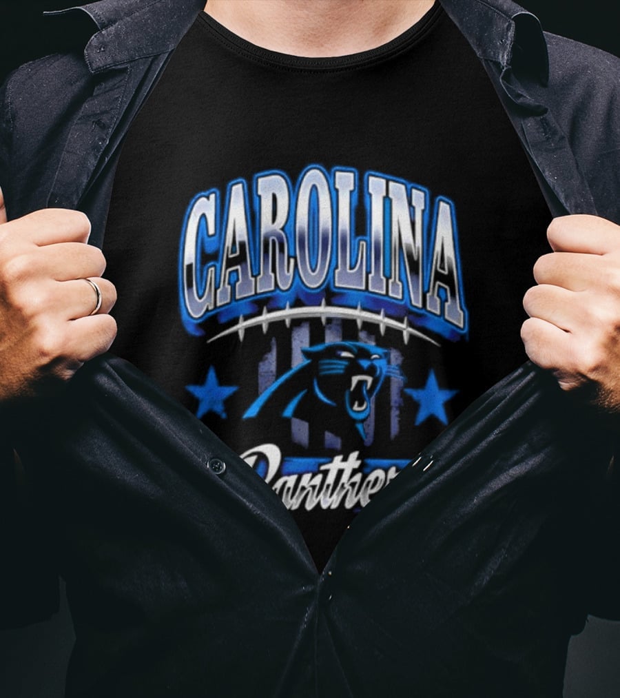 Carolina Panthers American 2026 Stars And Panthers T-Shirt