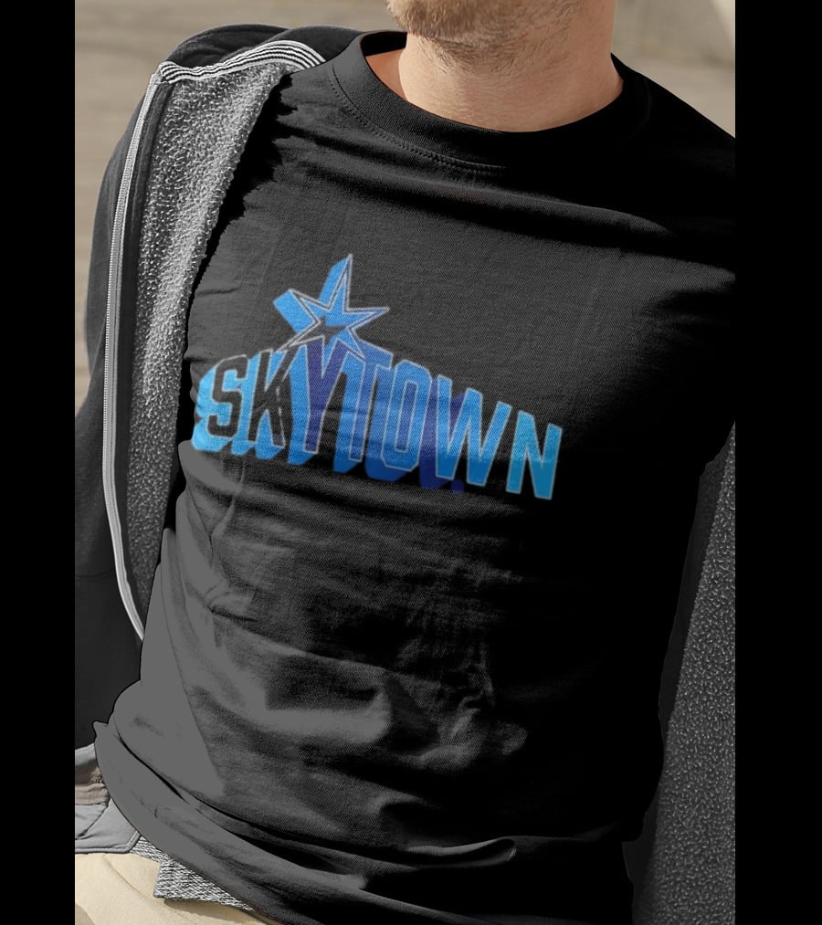 Chicago Sky Skytown Star Blue T-Shirt