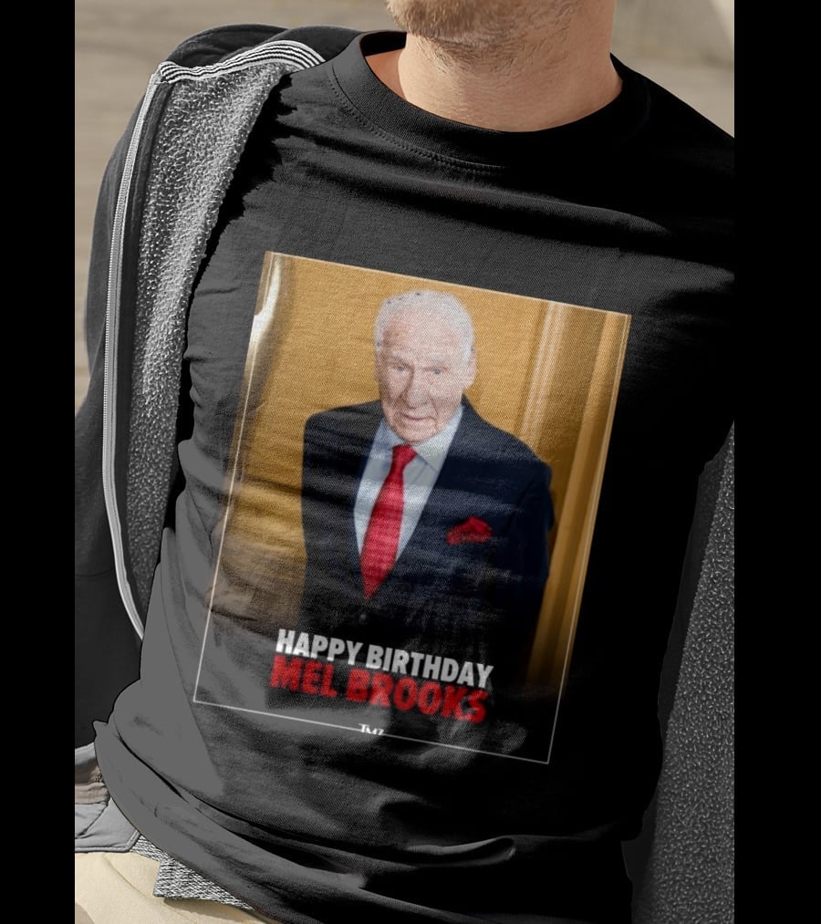 Mel Brooks Happy 100th Birthday Celebration T-Shirt