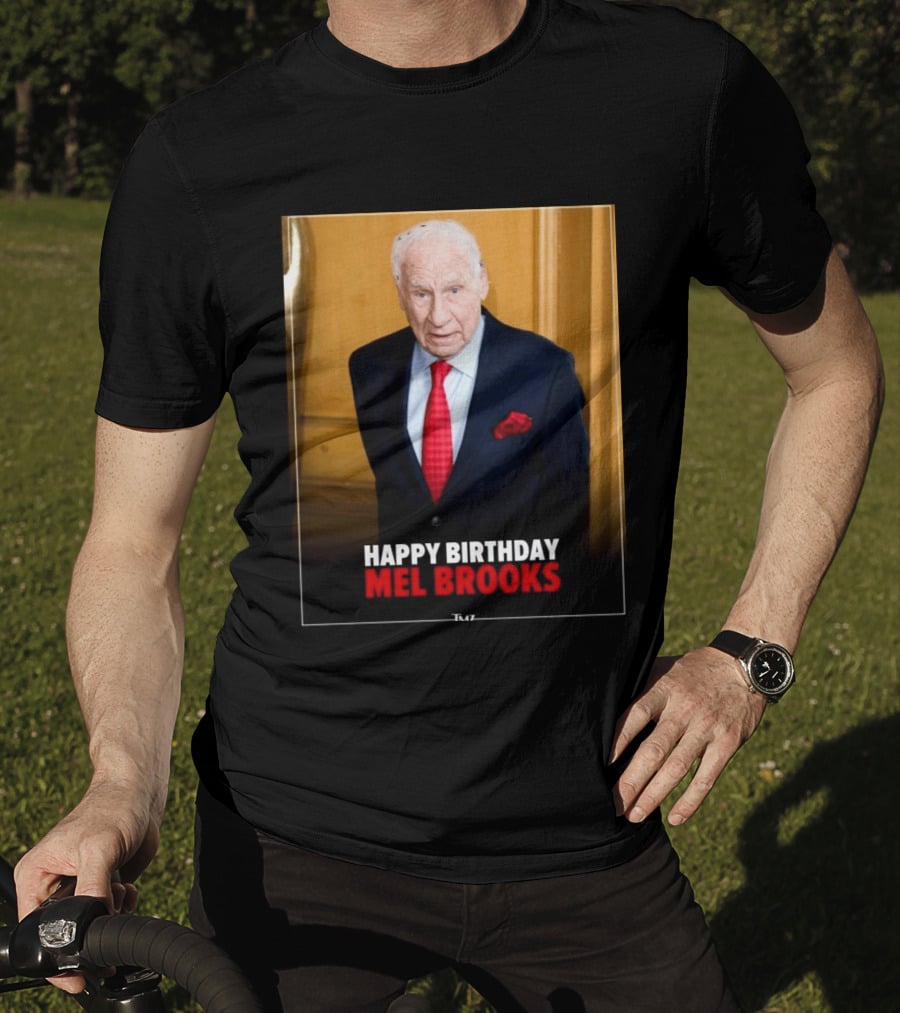 Mel Brooks Happy 100th Birthday Celebration T-Shirt