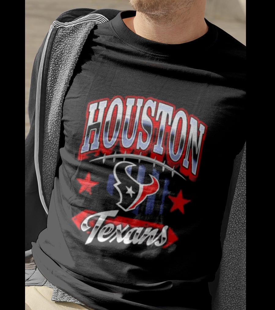 Houston Texans Stars And Stripes 2026 T-Shirt