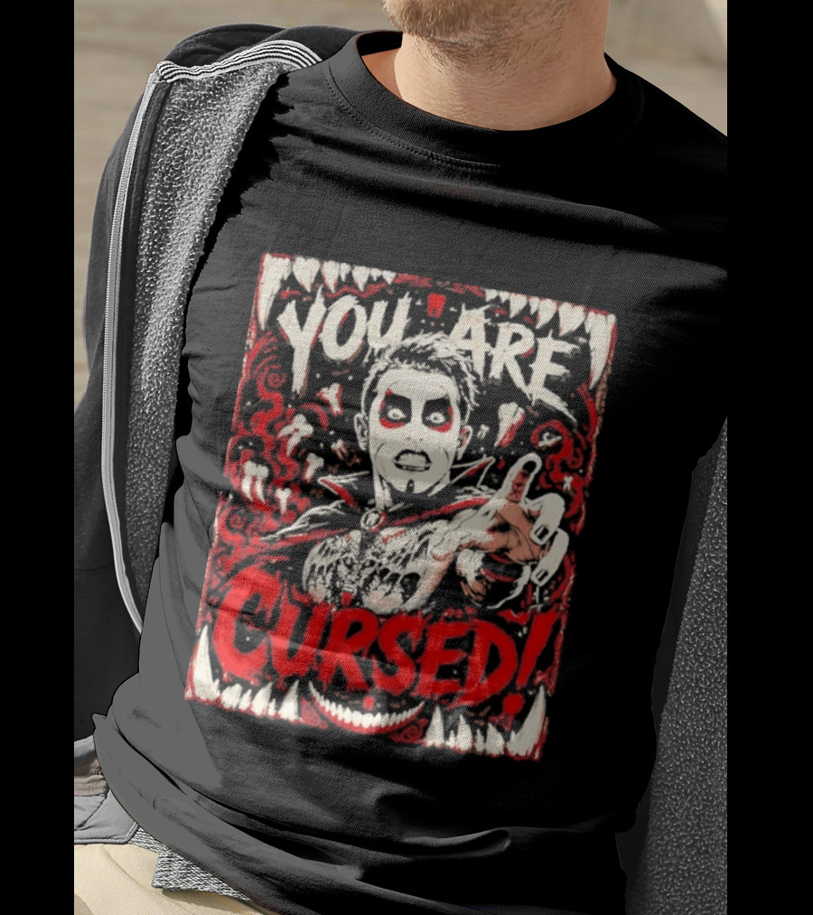 Danhausen You Are Cursed Pro Wrestling T-Shirt