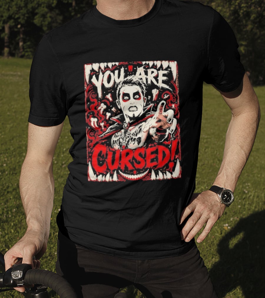 Danhausen You Are Cursed Pro Wrestling T-Shirt