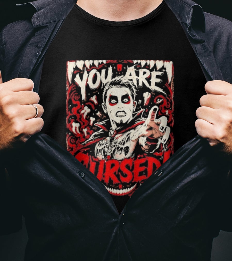 Danhausen You Are Cursed Pro Wrestling T-Shirt