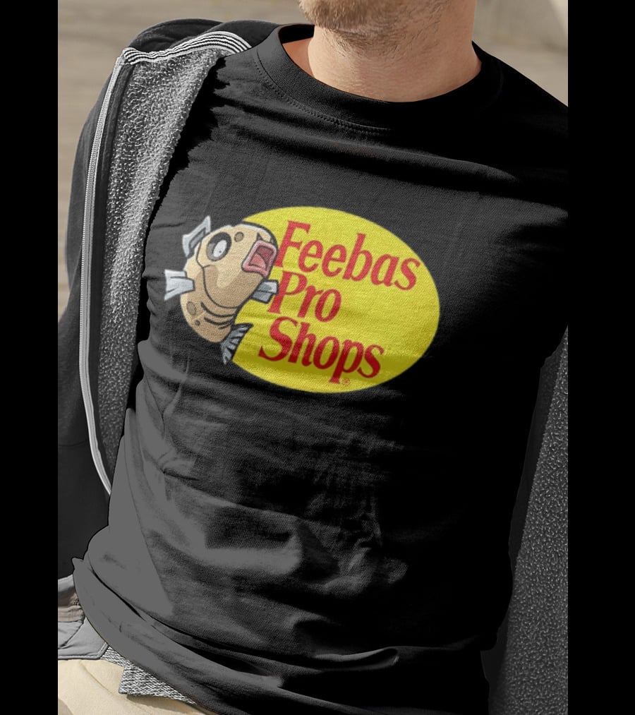 Feebas Pro Shops Fun Fish Illustration For Fans T-Shirt
