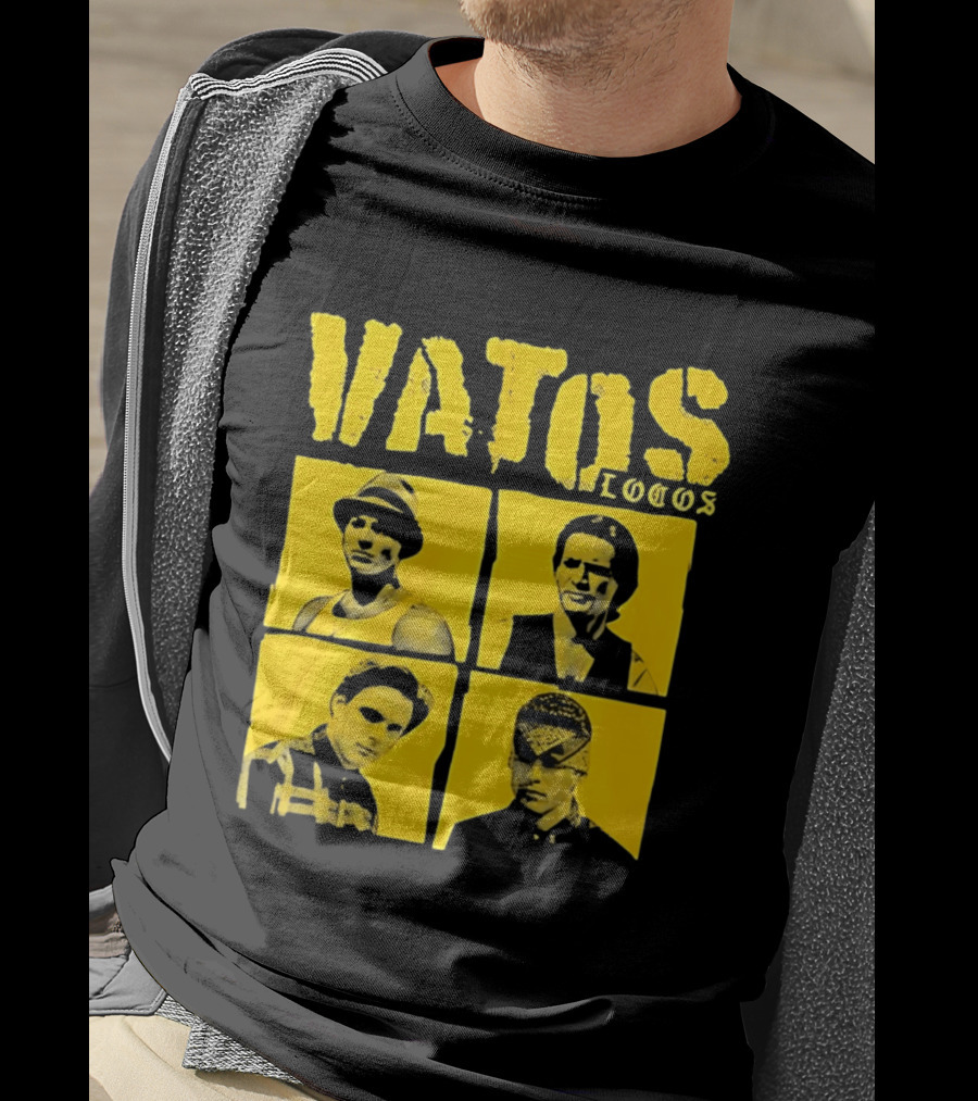 Vatos Locos Characters Yellow T-Shirt