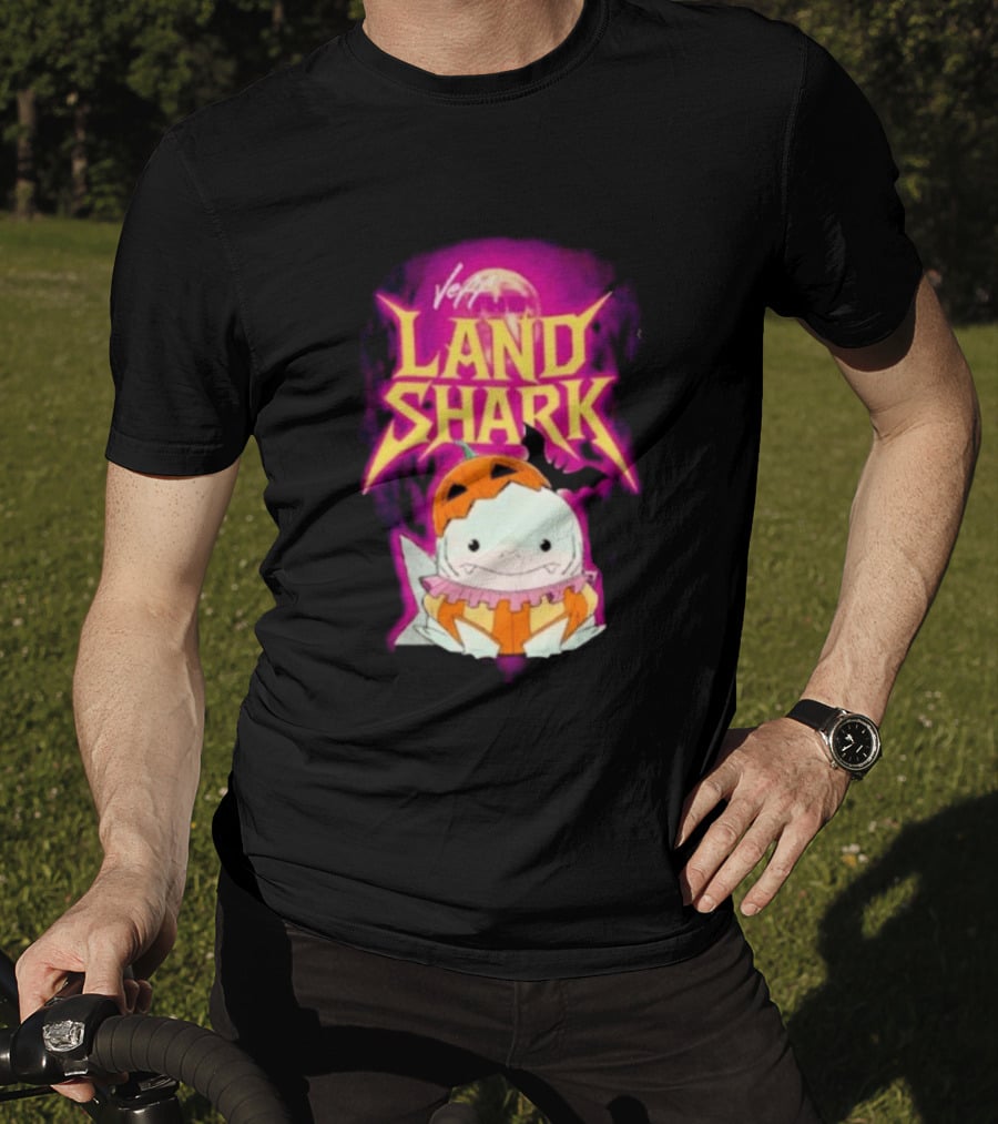 Veep Marvel Rivals Jeff The Land Shark Pumpkin T-Shirt