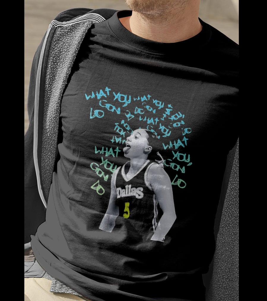 Paige Bueckers Dallas Wings WNBA What You Gon Do Basketball T-Shirt