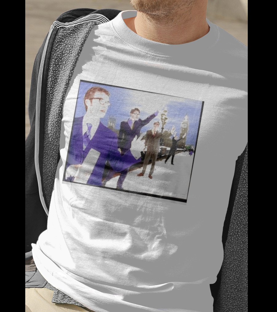 Blur X Junya Watanabe Suit Collection With Big Ben T-Shirt