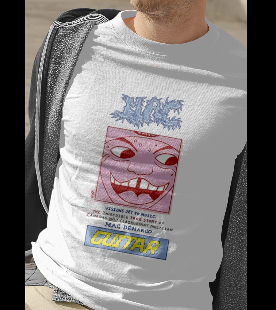 MAC Visions Set To Music Guitar Mac Demarco True Story T-Shirt