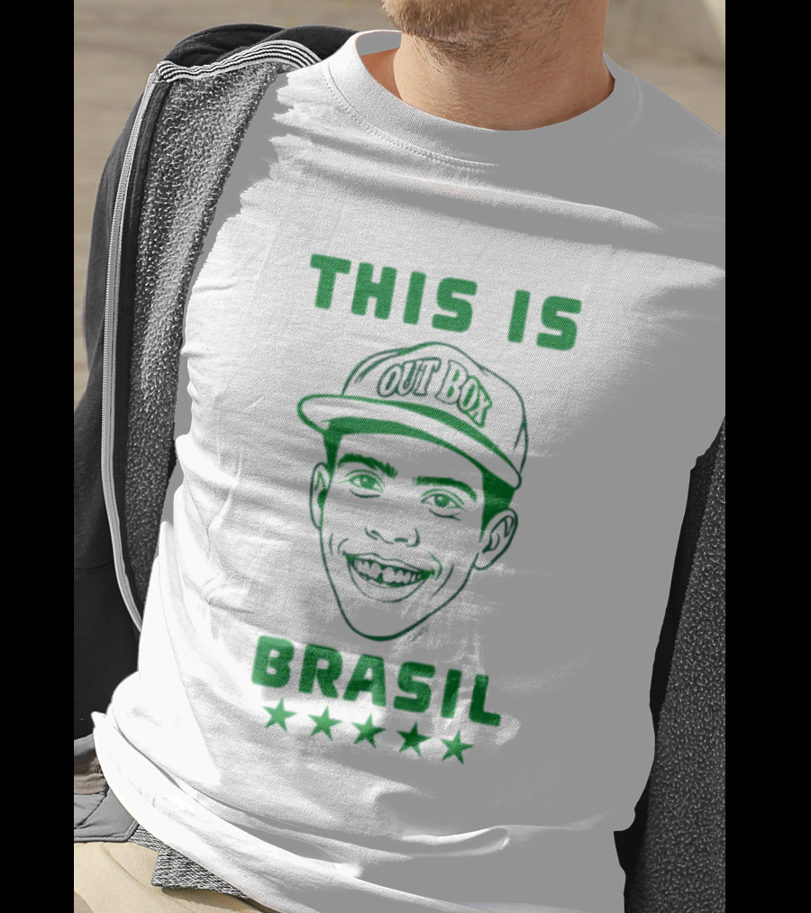 Ronaldo Nazario This Is Brasil Out Box Five Star T-Shirt