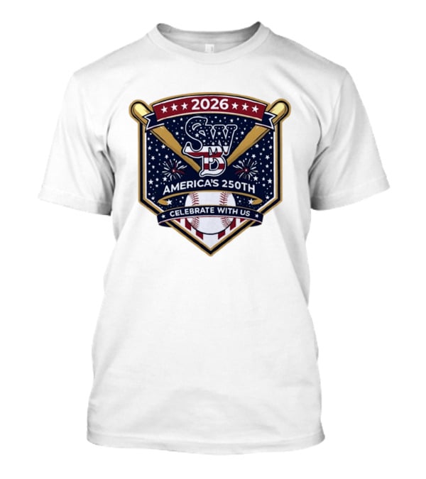 2026 SWB America's 250th Celebrate With Us Baseball T-Shirt