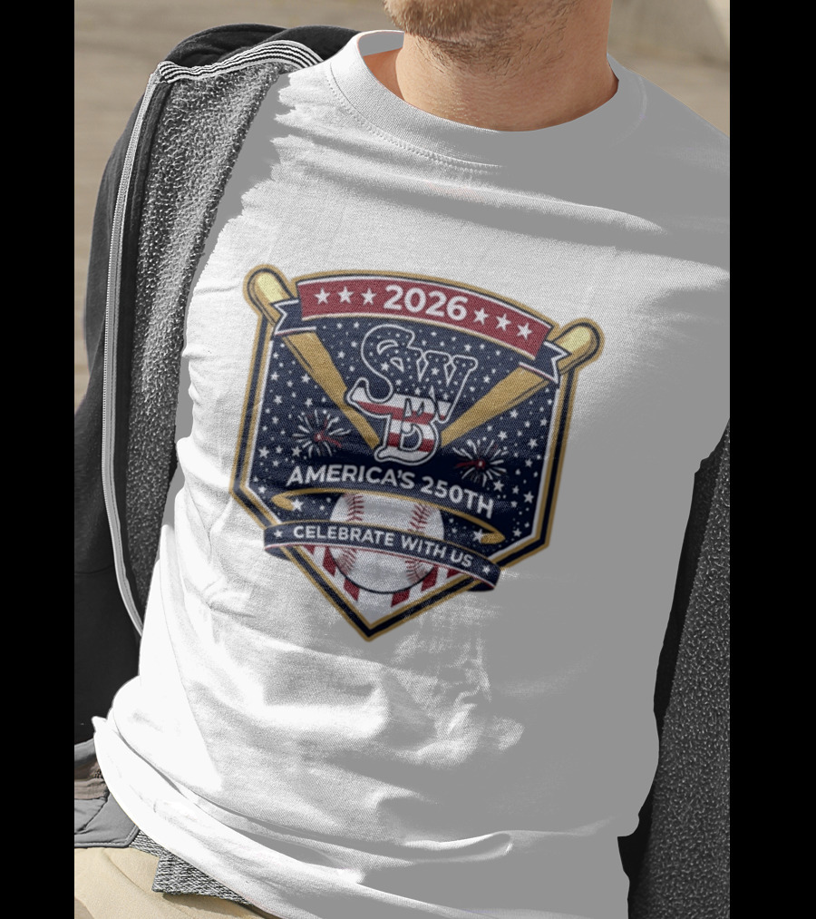 2026 SWB America's 250th Celebrate With Us Baseball T-Shirt