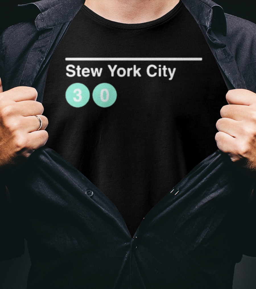 Stew York City 30 Breanna Stewart NY Liberty WNBA T-Shirt