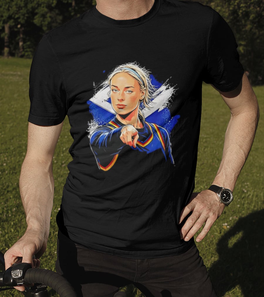 Indiana Fever Sophie Cunningham Pointing Meme T-Shirt