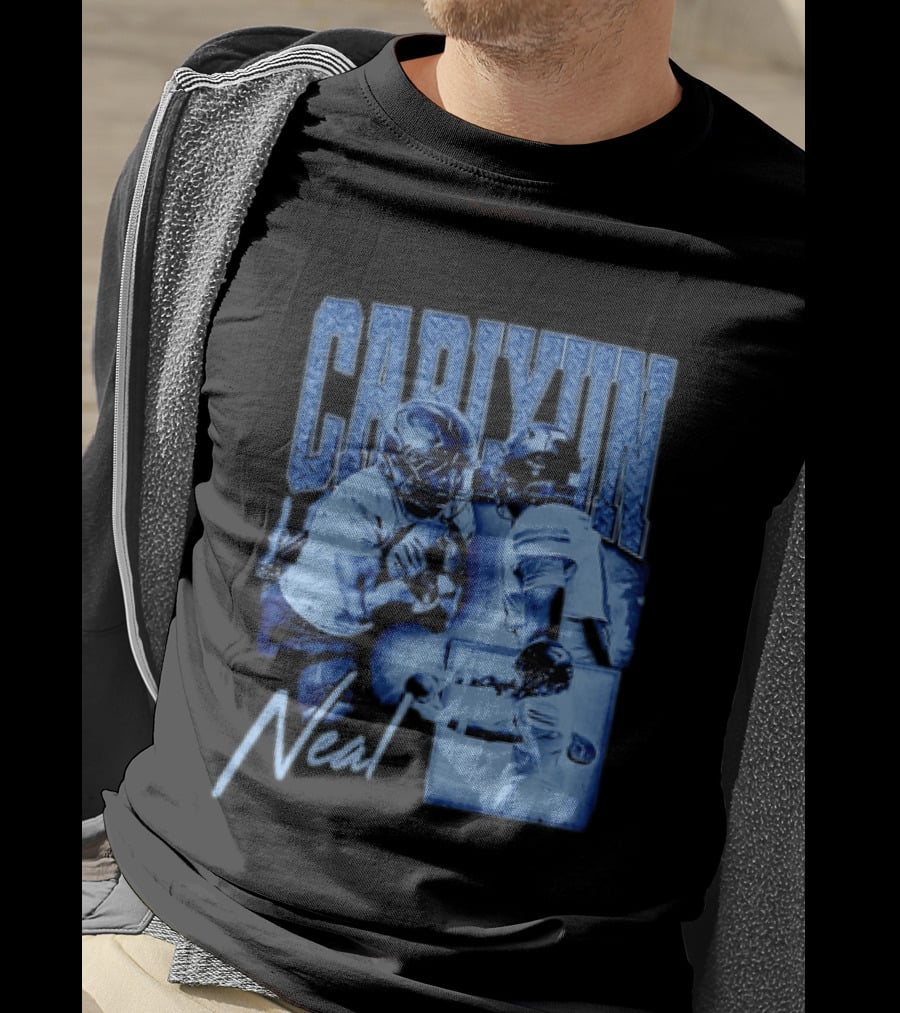 Carlyun Neal Alabama Crimson Tide Football Player Action Collage T-Shirt