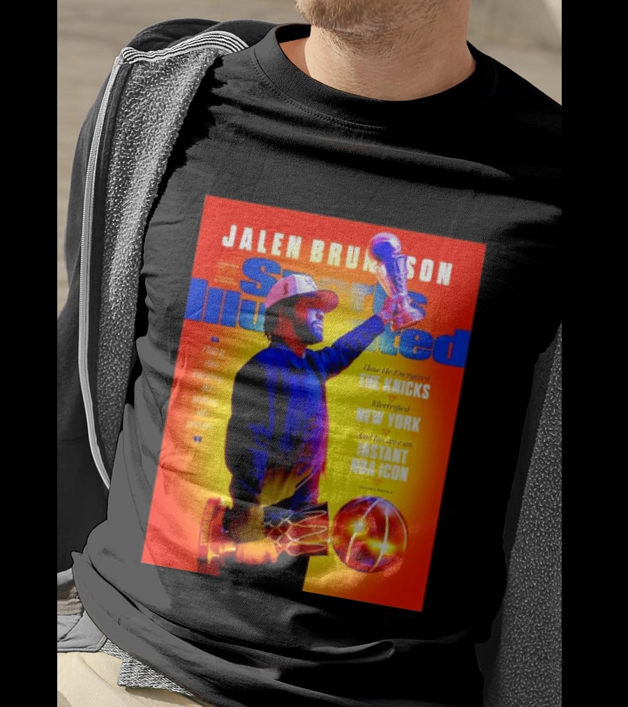 Jalen Brunson Sports Illustrated The Knicks Electrified New York Instant NBA Icon August 2026 T-Shirt