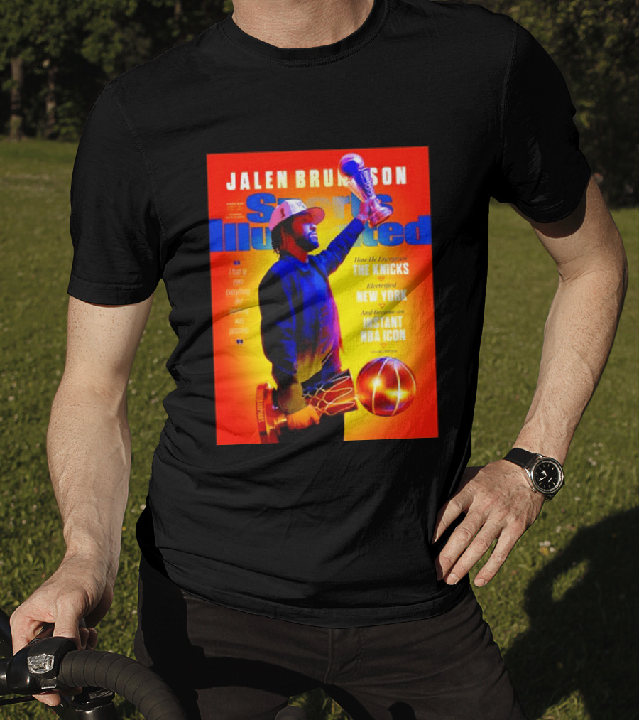 Jalen Brunson Sports Illustrated The Knicks Electrified New York Instant NBA Icon August 2026 T-Shirt