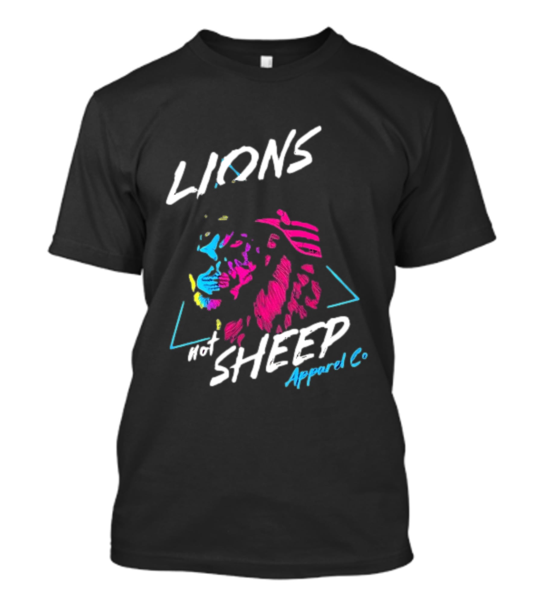 Lions Not Sheep Apparel Co Helmeted Lion T-Shirt