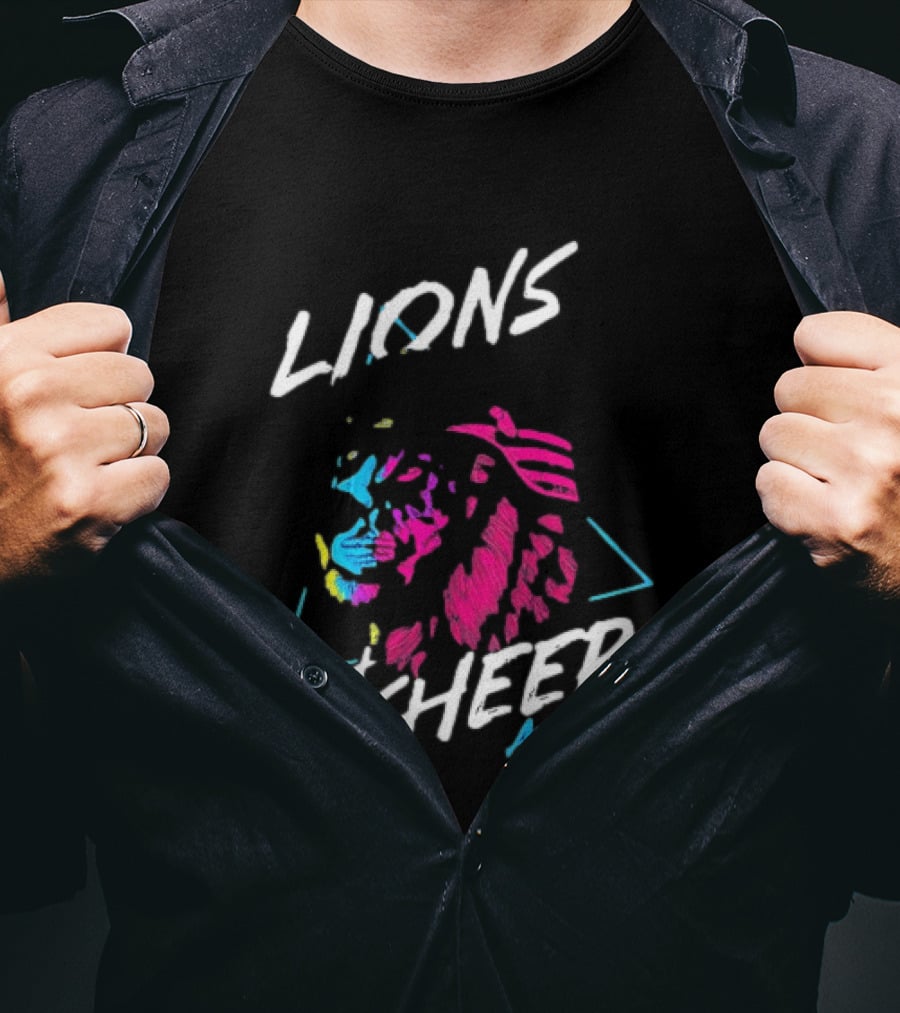 Lions Not Sheep Apparel Co Helmeted Lion T-Shirt