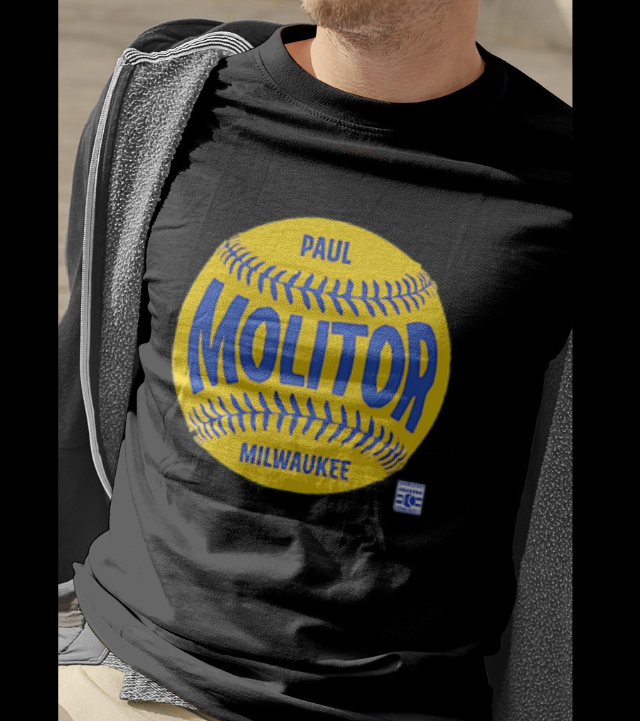 Paul Molitor Milwaukee Brewers Baseball Hall Of Fame 318 Club 1982 T-Shirt