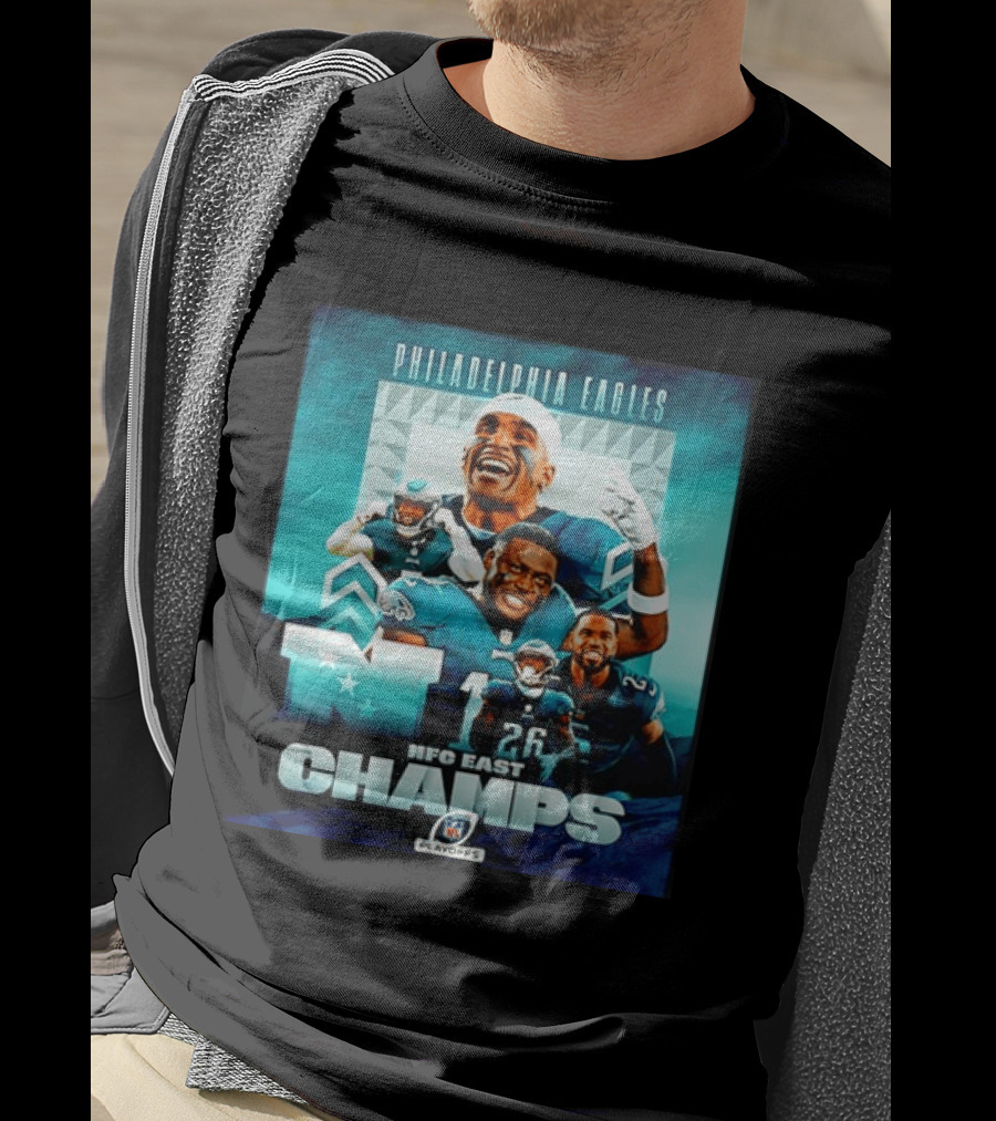 Philadelphia Eagles NFC East Champs 2022 Playoffs T-Shirt