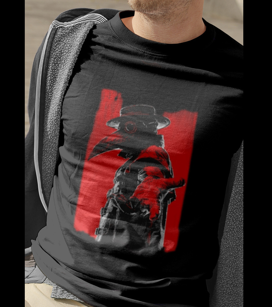 Plague Doctor Come With Me If You Want To Live Vintage Gothic T-Shirt