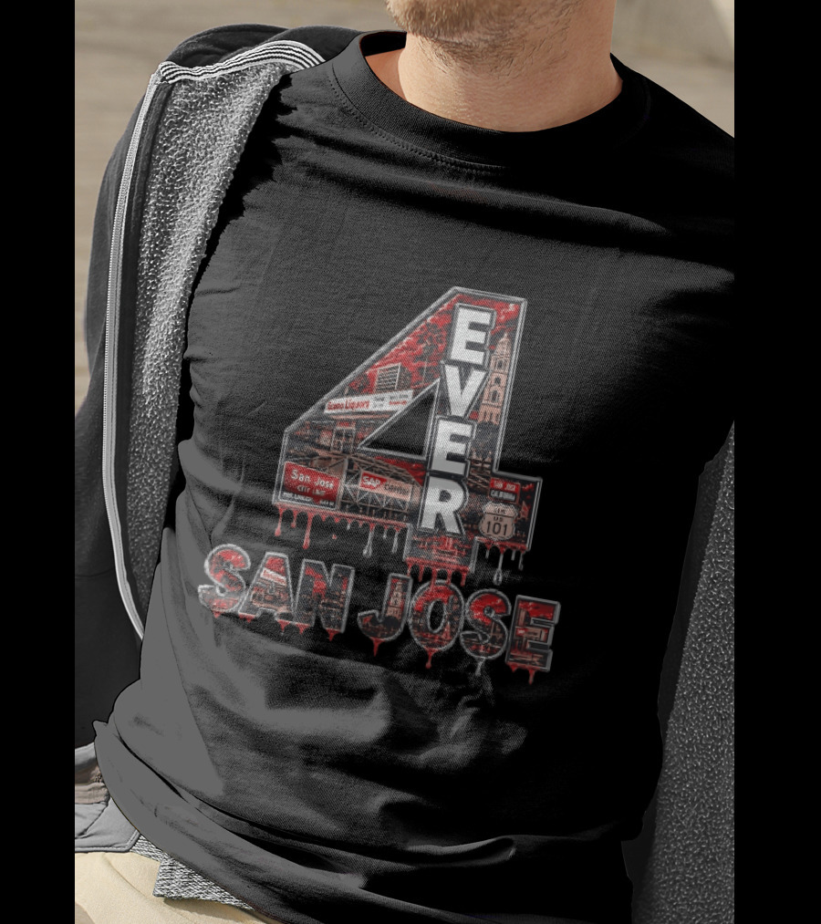 San Jose 4 Ever Econo Liquors SAP Center US 101 California T-Shirt
