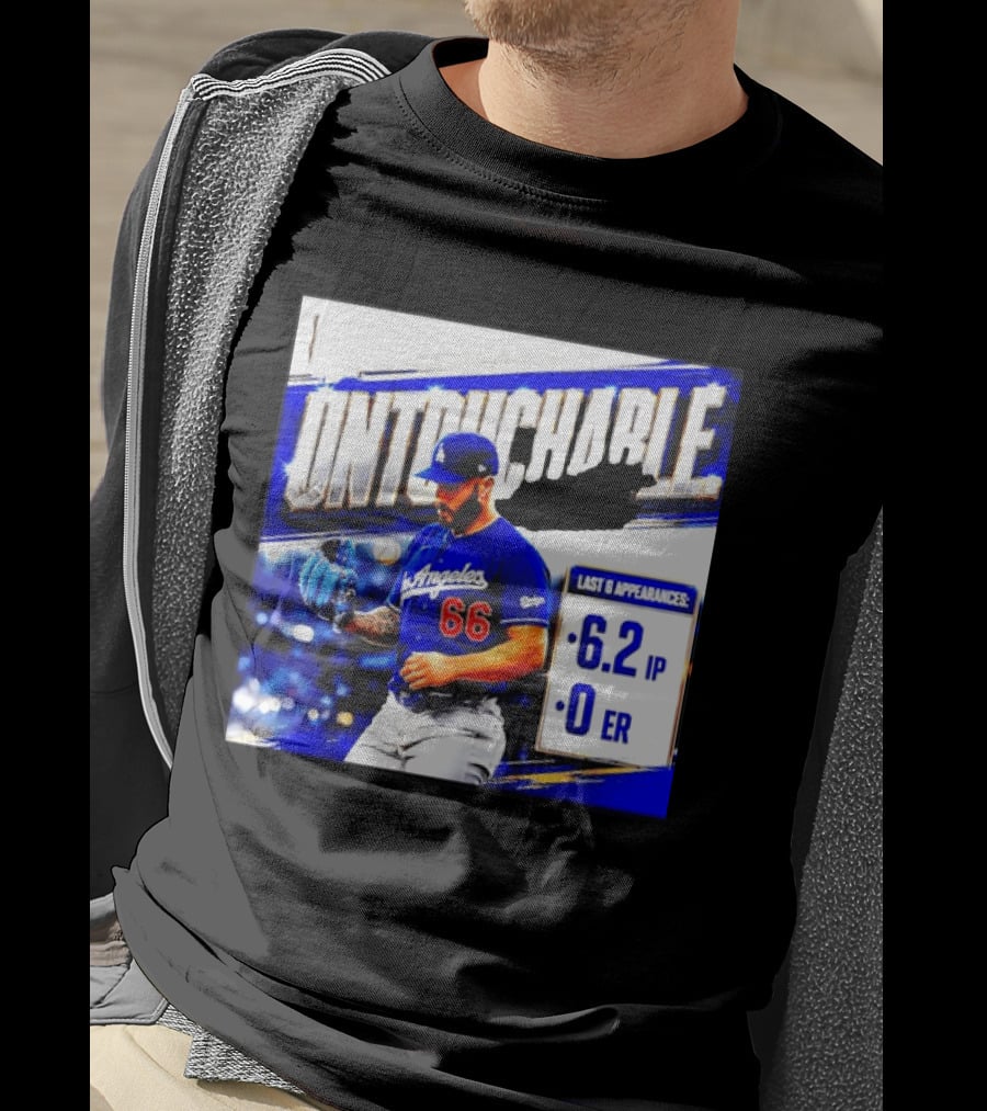 Los Angeles 66 Untouchable Last 6 Appearances 6.2IP 0ER T-Shirt