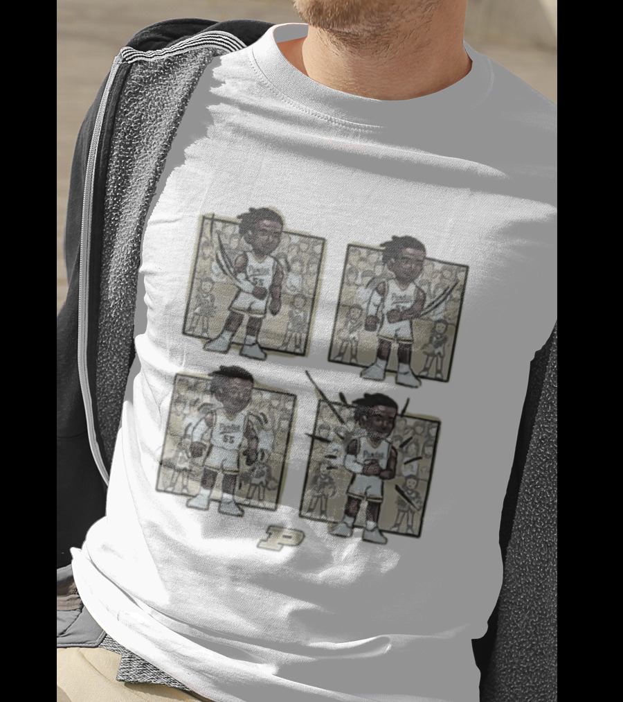 Purdue Basketball The Lance Dance Lance Jones 55 T-Shirt