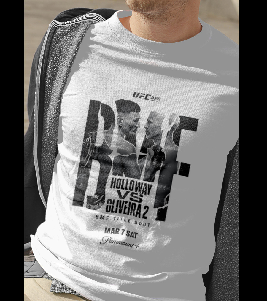 UFC BMF Holloway Vs Oliveira 2 Title Bout 326 T-Shirt