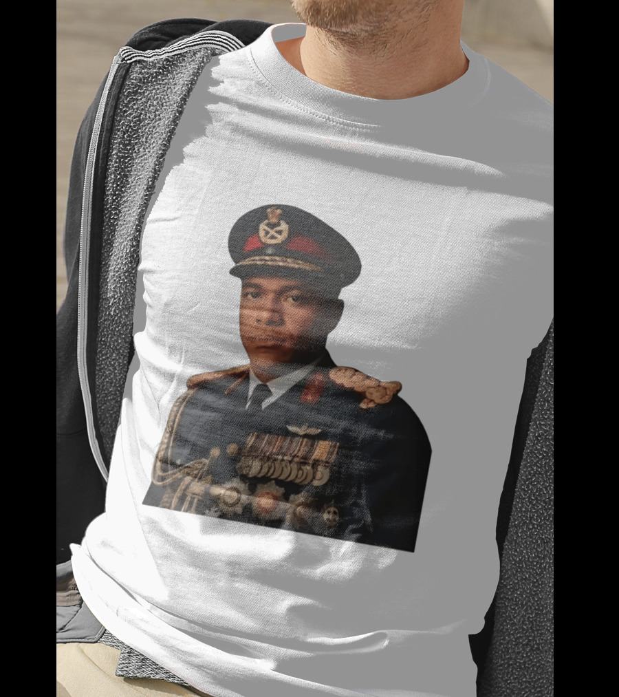 Kylian Mbappe Military Uniform Meme T-Shirt